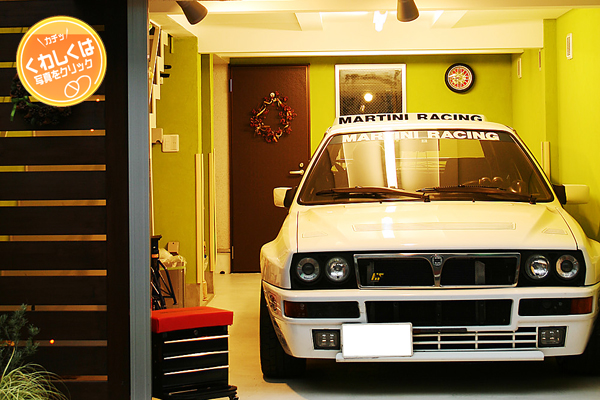 LANCIA DELTA HF INTEGRALE EVO1×GARAGE