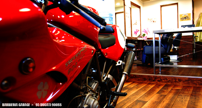 BARBIERIA GARAGE × `95 DUCATI 900SS